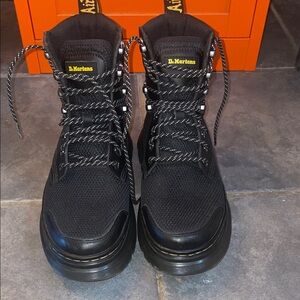 Dr. Martens Black Lace-Up Tarik TG Boots
